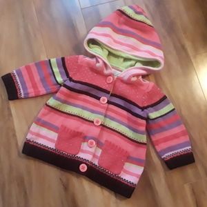 First Impressions Hooded Cardigan